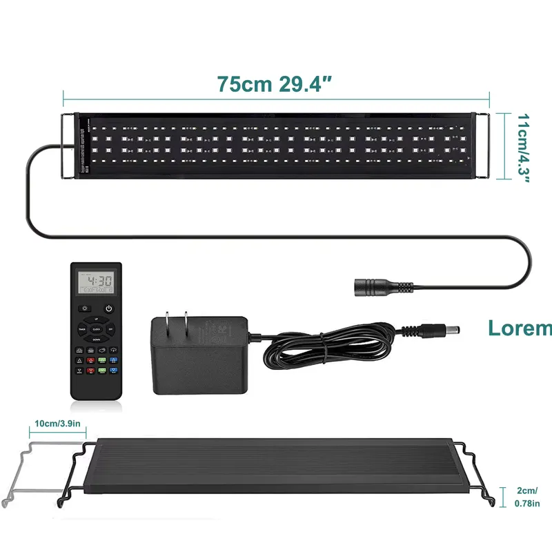 Aquarium Plant Live - Lámpara LED Profesional para Acuario SIROKA
