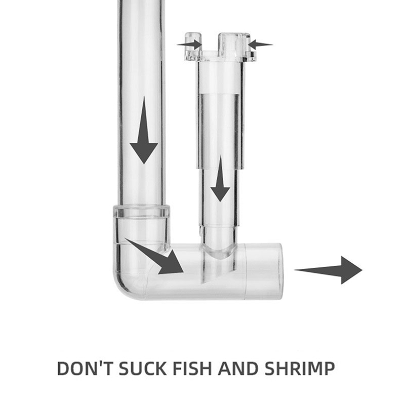 Aquarium Lily Pipe - Accesorios para espumadera de salida de