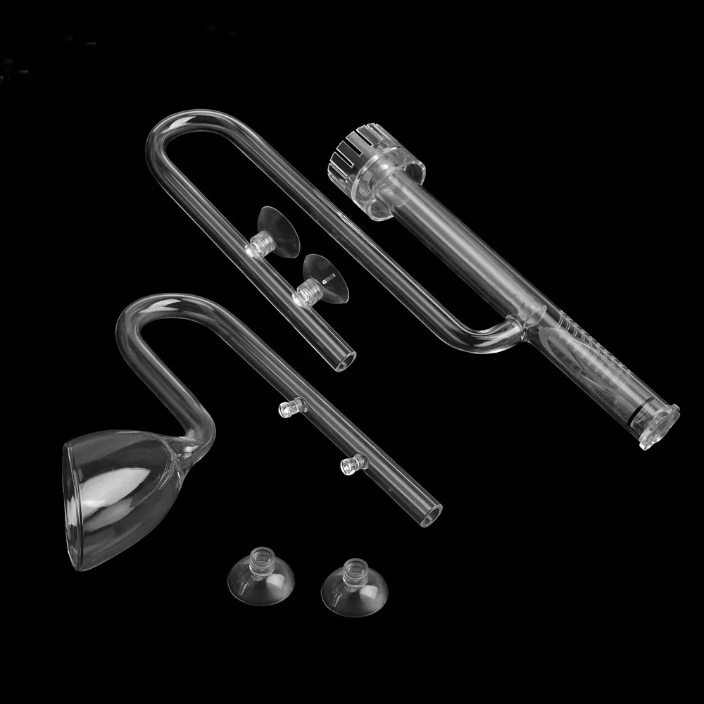 Aquarium Lily Pipe - Espumador de tubería de lirio de