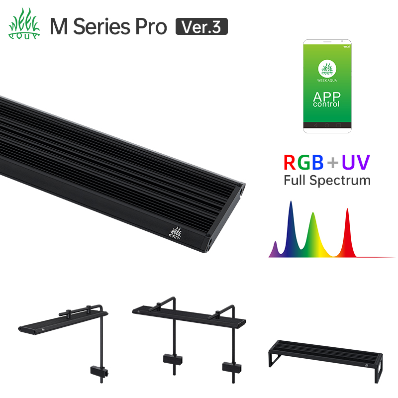 Aquarium Plant Light - Lámpara LED RGB UV para Acuario