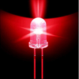 Ludwigia Super Red - WAVGAT-diodo emisor de luz LED superbrillante,