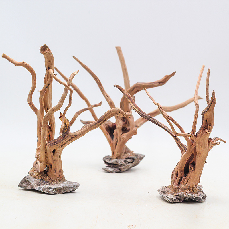 Planted Aquarium Media - Adornos de madera para paisajismo de