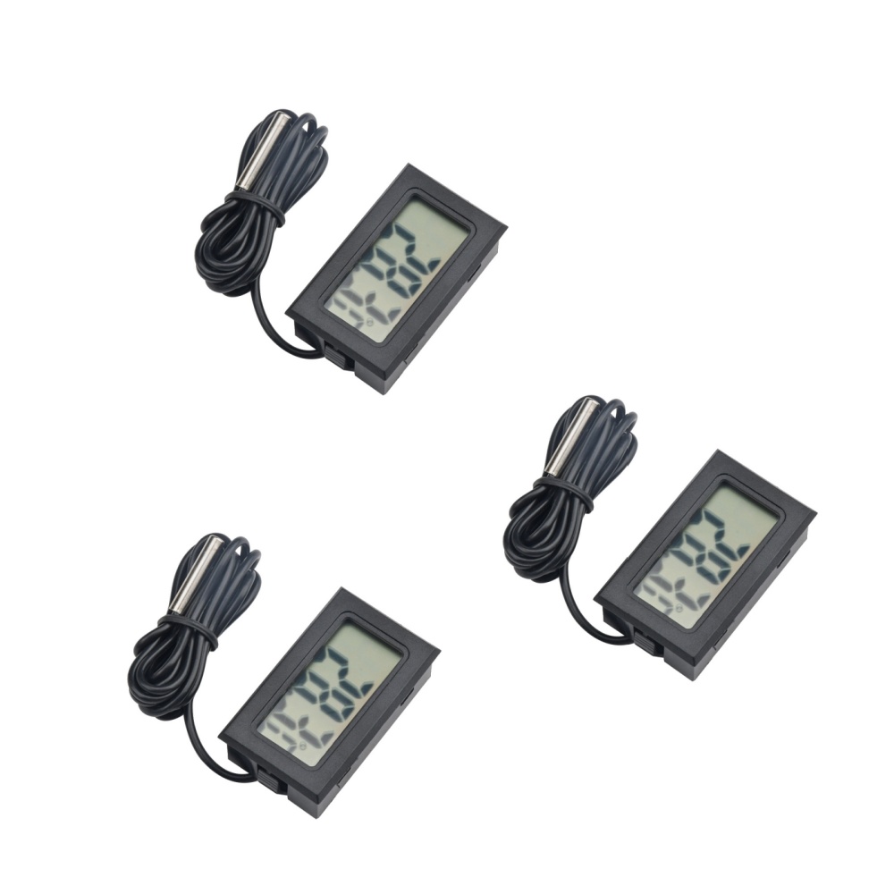 Mini termómetro Digital LCD FY - Planted Aquarium Temperature reseña y precio
