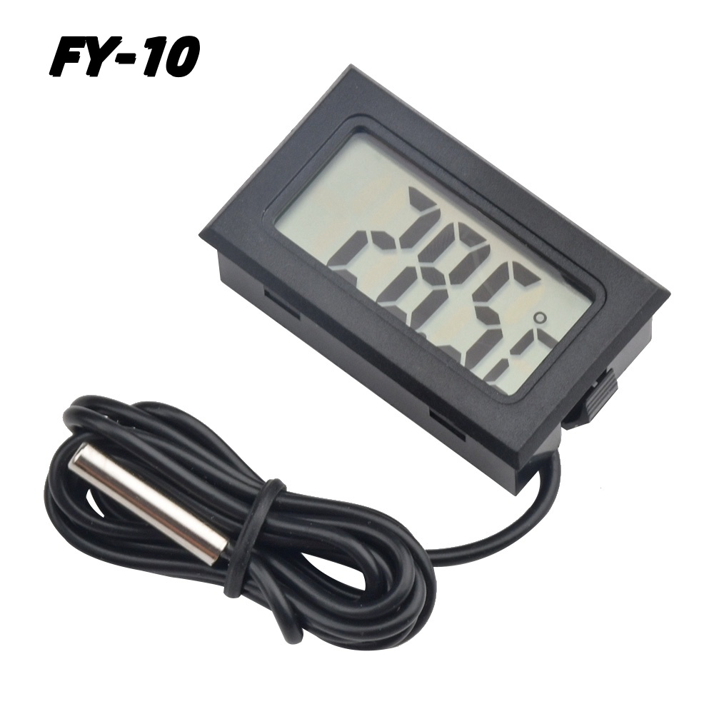 Mini termómetro Digital LCD FY - Planted Aquarium Temperature reseña y precio