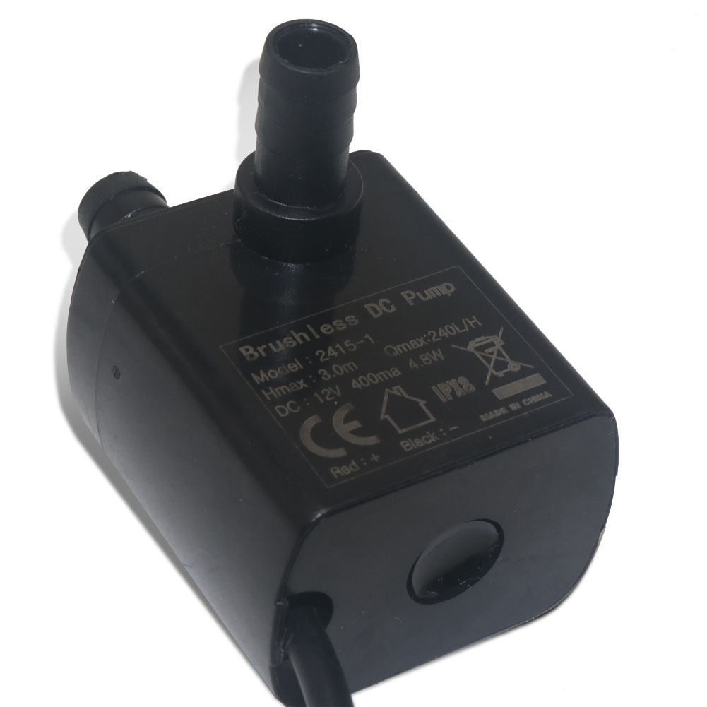 240L/H DC12V Micro bomba de ag - Planted Aquarium Cycling reseña y precio