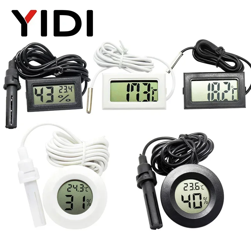 Mini termómetro Digital LCD, h - Planted Aquarium Temperature reseña y precio