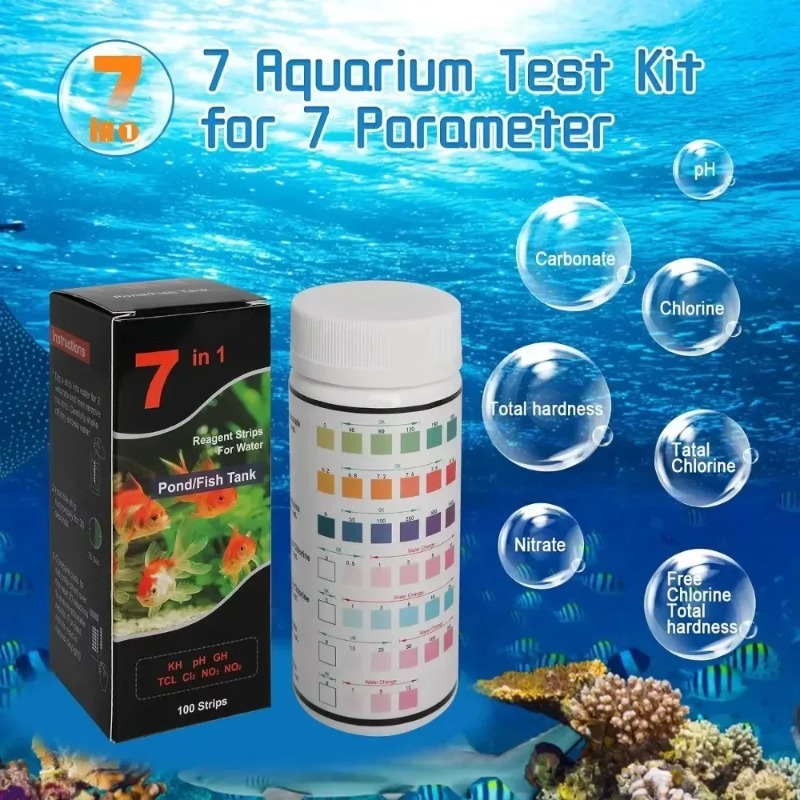 Tiras Reactivas para Acuario e - Planted Aquarium Test Kit reseña y precio
