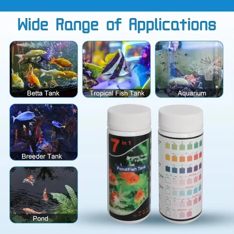 Tiras Reactivas para Acuario e - Planted Aquarium Test Kit reseña y precio