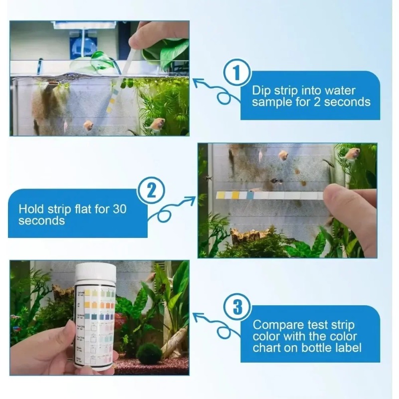 Tiras Reactivas para Acuario e - Planted Aquarium Test Kit reseña y precio
