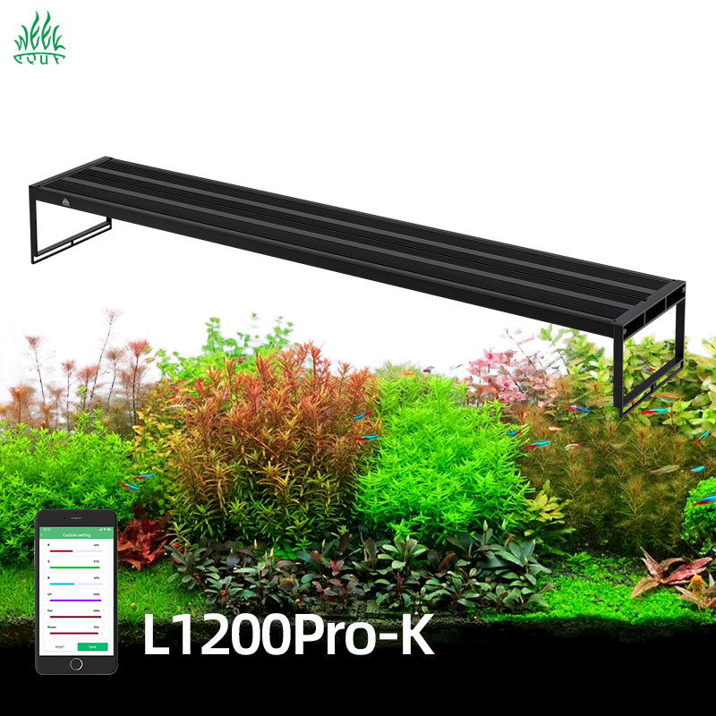 WEEKAQUA L1200K Pro 120CM Ilum - Planted Aquarium Cycling reseña y precio