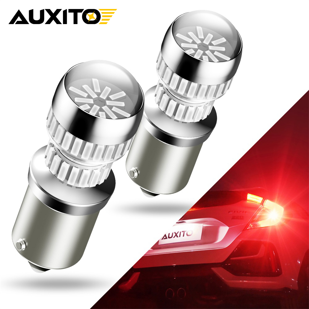 AUXITO 2 uds 1156 P21W Ba15s L - Ludwigia Super Red reseña y precio