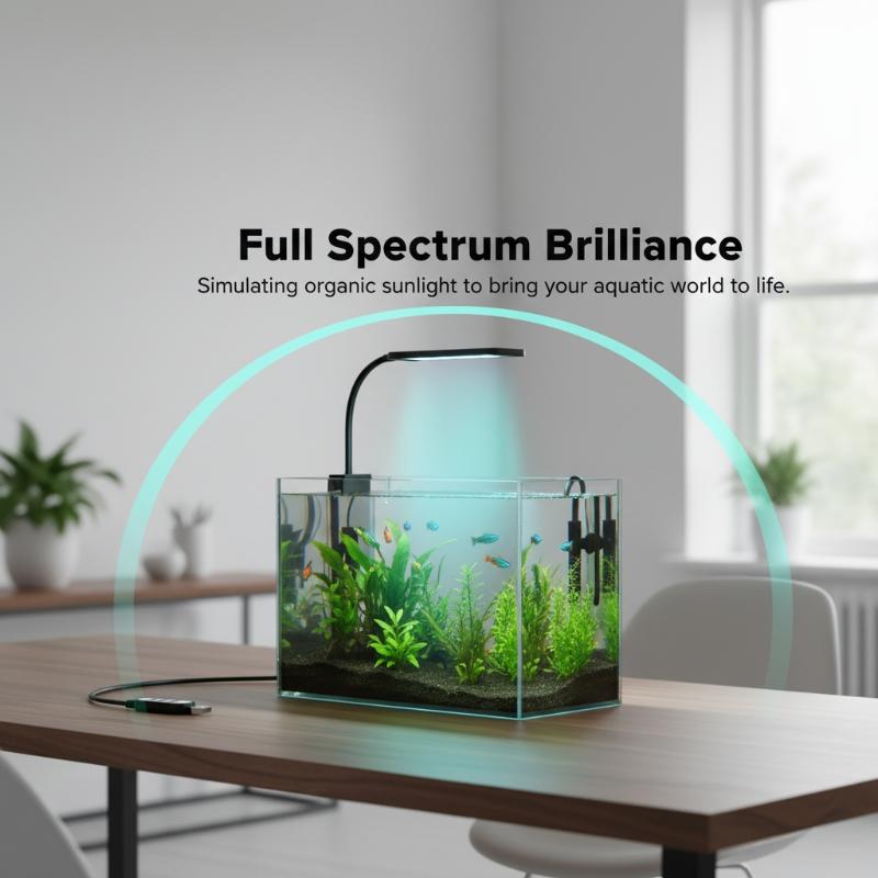 Lámpara LED de espectro comple - Aquarium Plant Light reseña y precio
