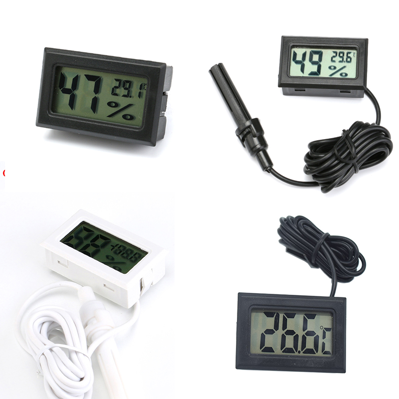 Mini medidor de humedad Digita - Planted Aquarium Temperature reseña y precio