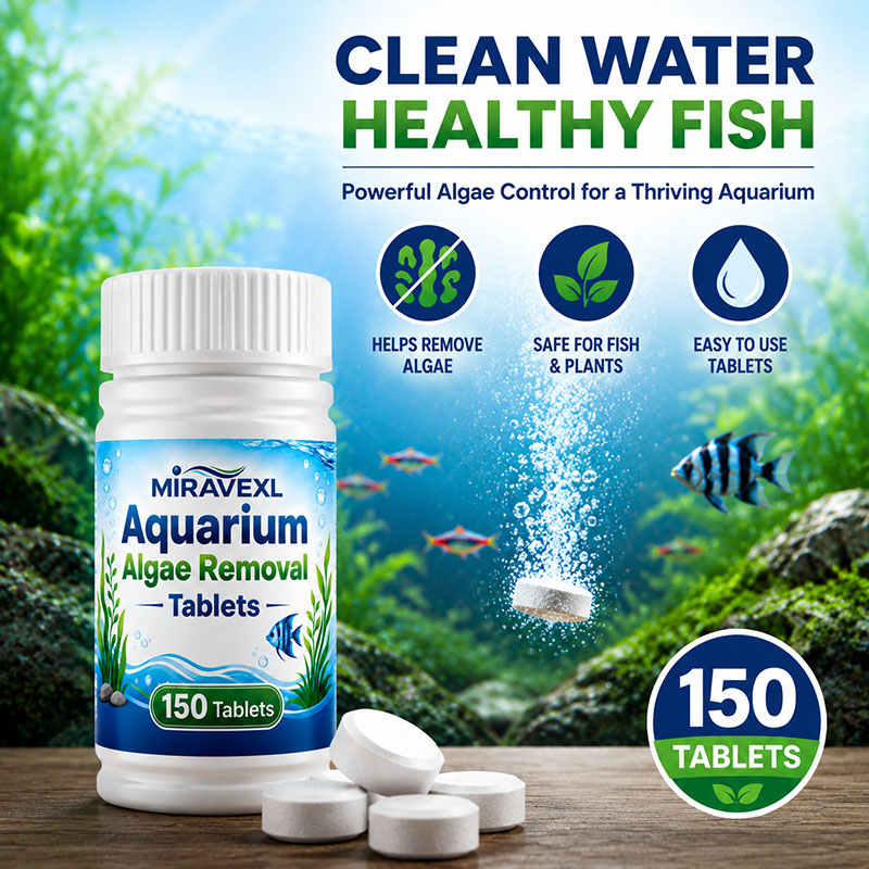 MIRAVEXL 150 Tabletas para Eli - Planted Aquarium Algae reseña y precio
