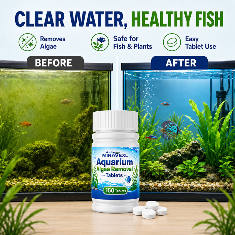 MIRAVEXL 150 Tabletas para Eli - Planted Aquarium Algae reseña y precio