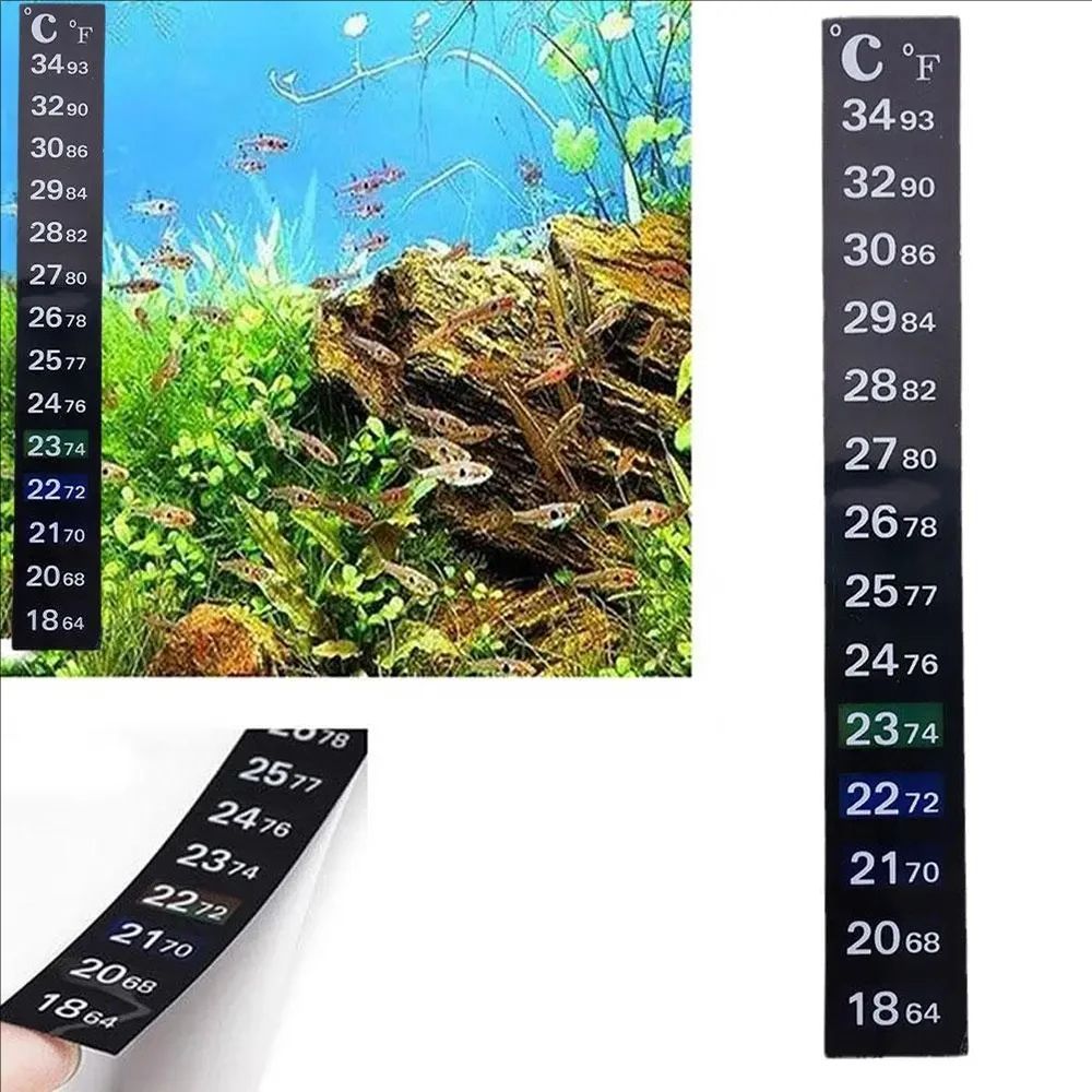 5/10 unidades de termómetro ad - Planted Aquarium Temperature reseña y precio