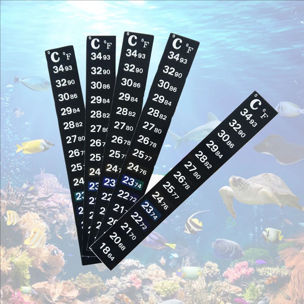 5/10 unidades de termómetro ad - Planted Aquarium Temperature reseña y precio