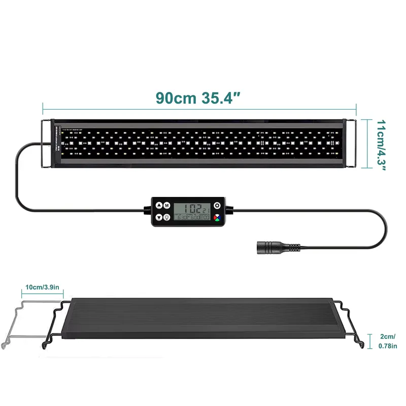 Lámpara LED para Acuario SIROK - Aquarium Plant Light reseña y precio