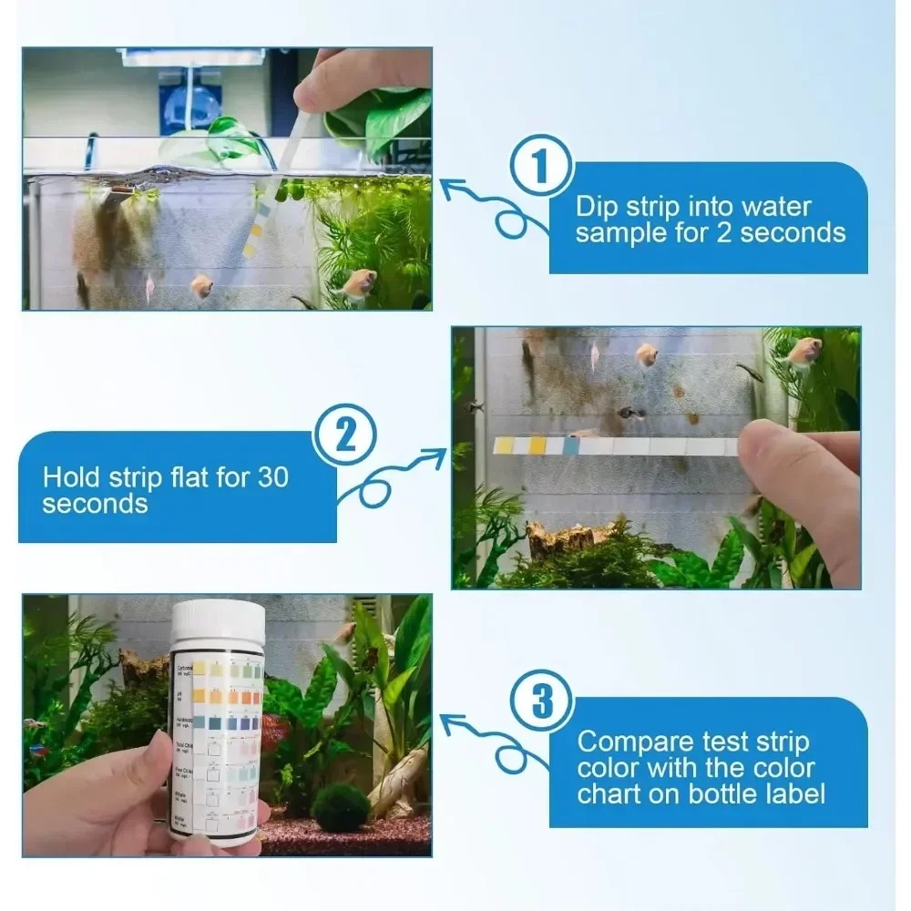 Tira de prueba de acuario, Kit - Planted Aquarium Test Kit reseña y precio