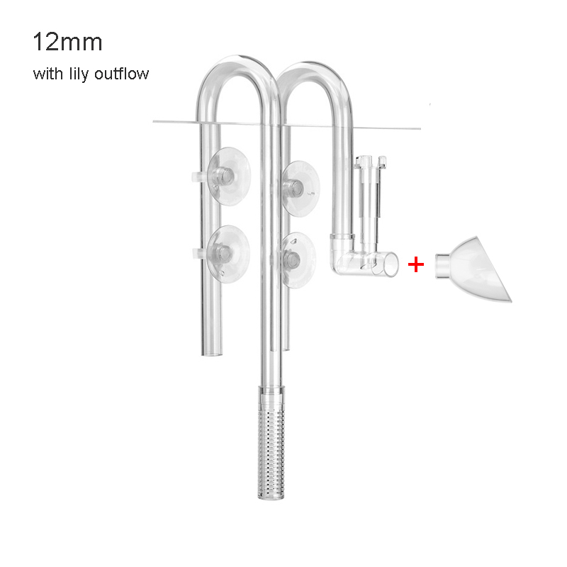 AQUAPRO Inflow Outflow entrada - Aquarium Lily Pipe reseña y precio