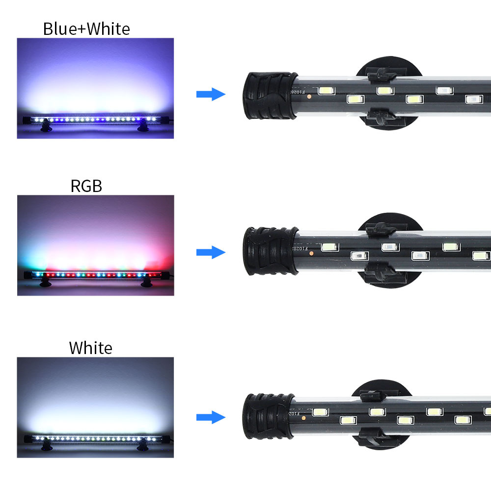 Luz LED para acuario de 90-260 - Aquarium Plant Light reseña y precio