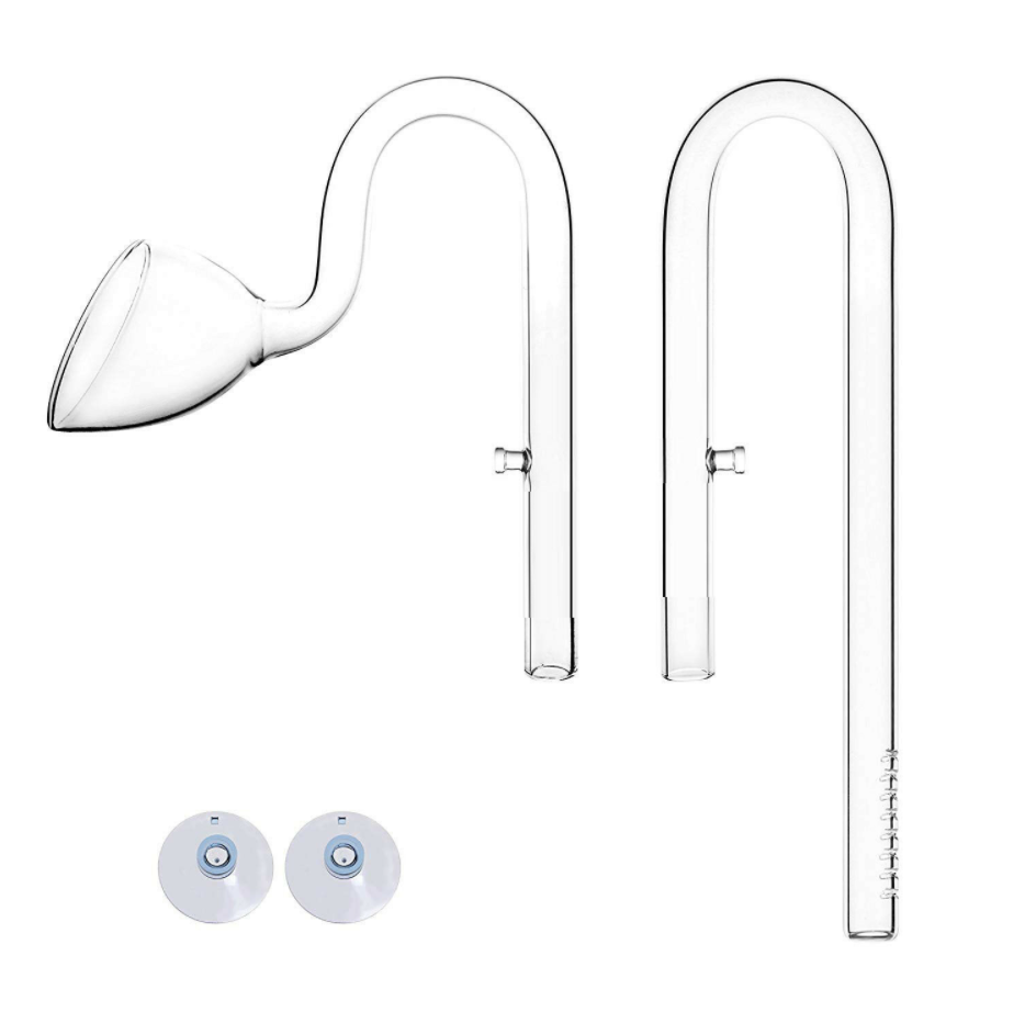 VIV-tubería de entrada y salid - Aquarium Lily Pipe reseña y precio